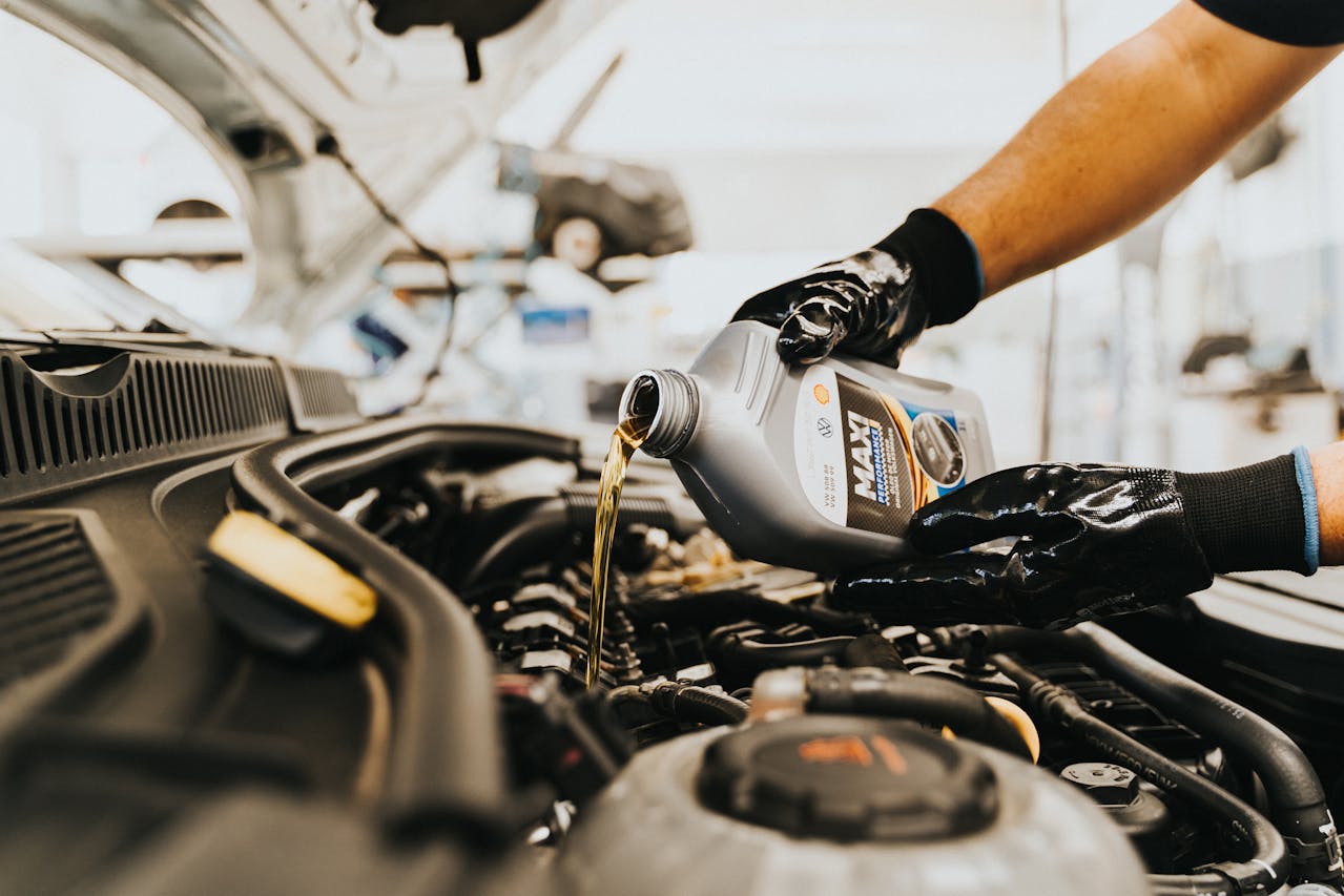Car oil change Car oil change